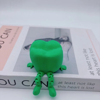 3D Printed Teeth Sculpture Ornaments, Cute Teeth Decorations with Legs, Fun Desktop Dental Decorations, Unique Home Decor