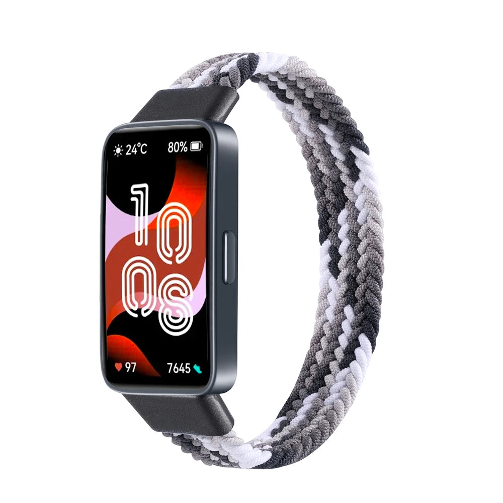 Nylon Loop Band for Huawei Band 10/8 Strap Correa for Huawei Band8 Straps Bracelet for Huawei 8 Band Braided Bands Huawei band 9