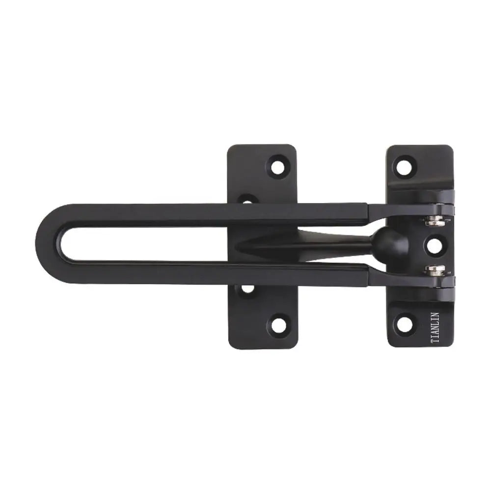 Durable Zinc Alloy Sliding Door Catch Solid Bolt Mute Door Buckle Anti-rust Security Door Hasp Bedroom