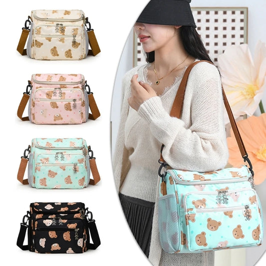 Spacious Mother Bag for Baby Essential Multifunction Baby Gear Organizes Bag Essential Baby Travel Bag Easy Access Storage