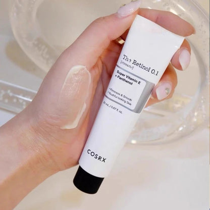 Korean COSRX Retinol 0.1 0.3 Cream Firming Lifting Anti-Wrinkle A Alcohol 20ml