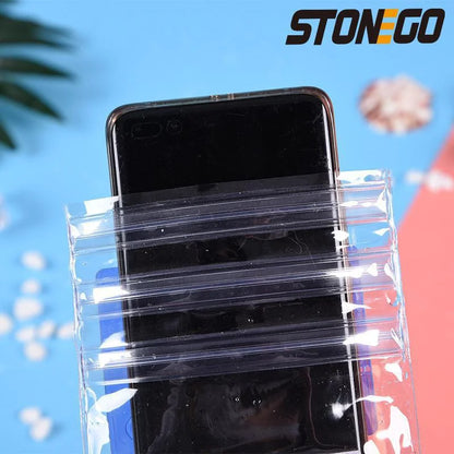 Transparent Mobile Phone Waterproof Bag Universal Mobile Phone Case for Swimming Diving Outdoor Mobile Phone Waterproof Pouch