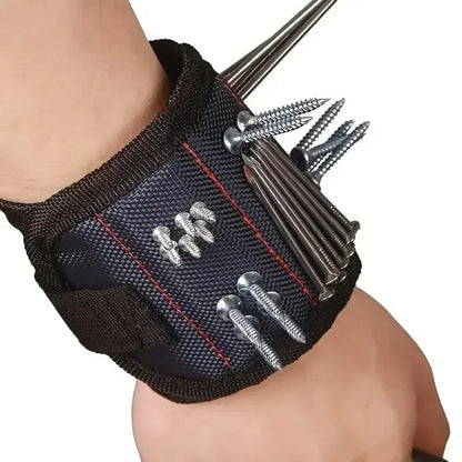 ZEXEF Magnetic Wristband for Holding Screws Nails Drilling Bits Wrist Tool Holder Belts with Strong Magnets Cool Gadgets