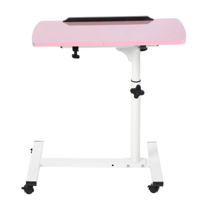 Portable Multifunctional Removable Laptop Desk with Wheels Bed Sofa Books Snack Removable Laptop Desk Laptop Desk with Wheels