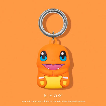 Cute cartoon For Apple Airtag Case Silicone Protective Cover Locator Tracker Keychain Shell