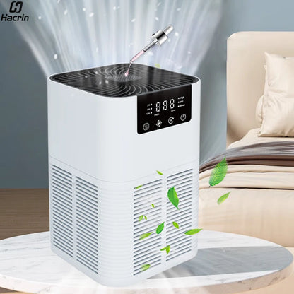 Air Purifier for Home Household Air Purifier Cleaner with Aromatherapy Ions Generator Odor Eliminator HEPA Smoke Air Freshener