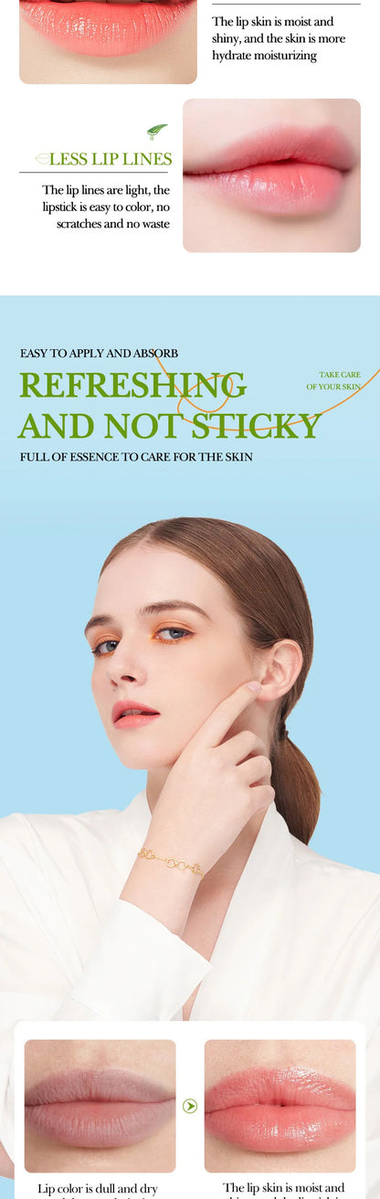 SADOER Lip Aloe Balm Nourishing, Hydrating and Moisturizing Preventing Cracking and Repairing Lips Gentle Non Irritating