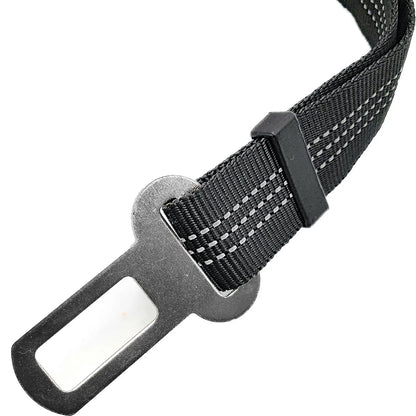 2pcs Dog Seat Belt for Car Adjustable Car Harness Bungee Anti Shock Safety Seats Belts Elastic Cushioning Seatbelt Leash