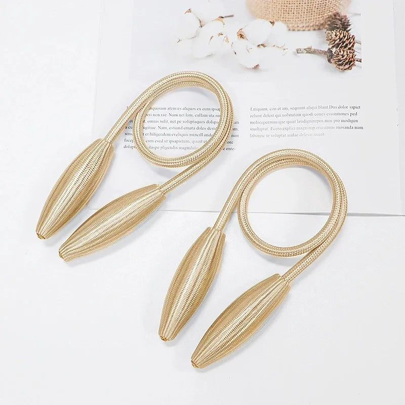 Curtain Buckle Tie Downs No Punch Curtain Tie Downs Curtain Clips Curtain Accessories Simple Curtain Buckle Tie Downs 2pcs