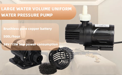 Head Spa Water Frame with Pump for Shampoo Sink, Portable Salon Shower Head Equipment, Shampoo Bowl Waterfall