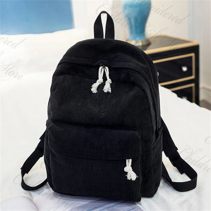 Children's Schoolbag Solid Color Baby Bag Custom Embroidered Kids Kindergarten Snack Backpack with Name Personalized Gift Bags