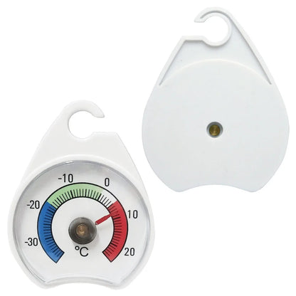Type -30 to 20°C Rrigerator Freezer Pointer Thermometer Fridge Refrigeration Temperature Gauge with Hook Home Temp Stand