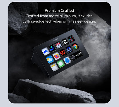 Ulanzi DD02 For Live Streaming Tool Video Mixer Video Switcher 4 CH HDMI Streaming 4K HD Screen For YUY2 MJPEG Capture Format