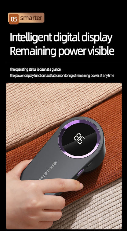 Lint Remover USB Charging Electric Pellet Machine Hair Ball Lint Trimmer Portable Electric Clothes Lint Machine High-speed Moto