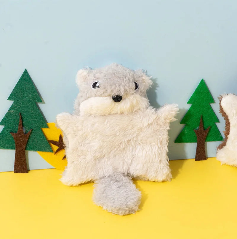 Interactive Cat Toys Funny Pet Sounding Toys for Cats Soft Plush Kitten Animal Toy Cute Pet Squeak Toys Cat Accessories