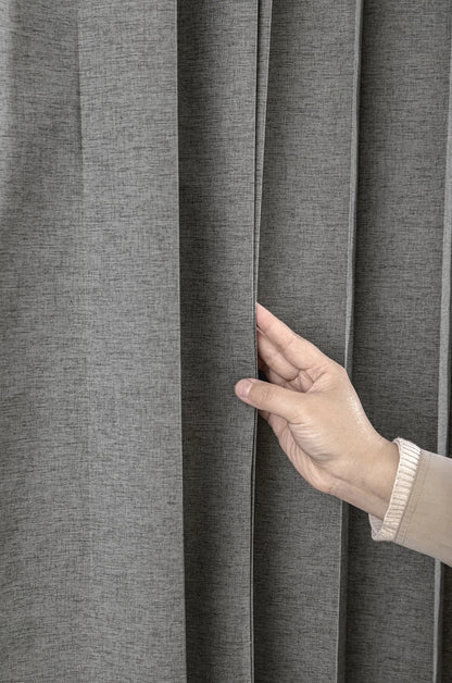 Fixed folding door curtain partition curtain household cloth curtain fitting room bedroom curtain air conditioner windproof heat