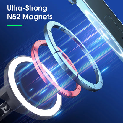 Universal 360 Degree  Magnetic Phone Holder Telescoping Car Phone Mount for iPhone 14 13 12 11 Max Plus Car Navigation Bracket