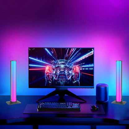 Smart LED Light Bars RGB Smart 16 Colour TV Backlights Remote Music Sync Gaming Lights Rhythm Ambient Pickup Lamp Mood Lighting