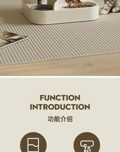 2-in-1 Automatic Pet Feeder with Water Dispenser - Suitable for Feeding/drinking Stations for Puppies/kittens