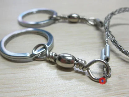 1pcs Outdoor Tools Hand Chain Saw Survival Fretsaw Chain Saw Practical Emergency Steel Wire Saw Camping Hunting Kits Pocket Gear