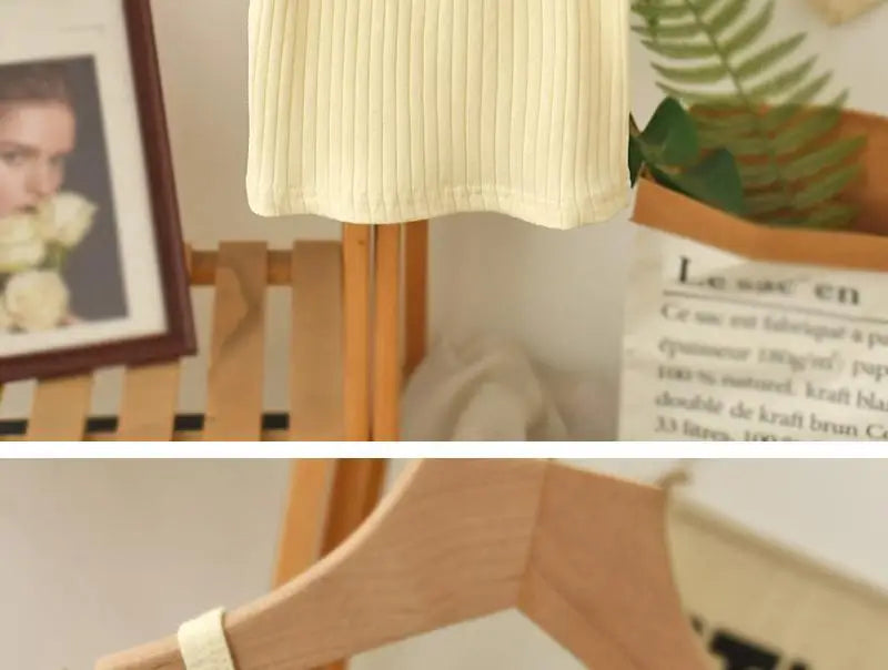 Baby Girls T-shirts  Kids Summer Sleeveless Tops Vest  Girls Cute Halter Tops Tees Children Clothing 1-7 Year Girls Top