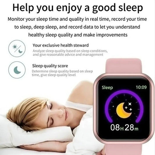 Multifunctional smart watch for men and women,bluetooth connected phone,music,fitness sports bracelet,sleep monitor,smartwatch