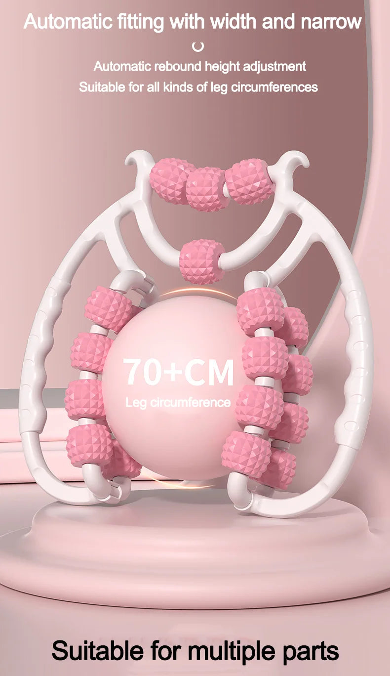 Massage roller slimming legs and rolling legs artifact ring clip calf meridians unblock muscles and relax roller slimming legs