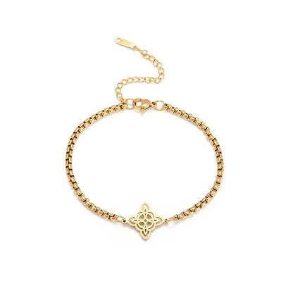 Angel Seal Archangel Metatron Cube Bracelet Women Men Salomon Box Chain Bracelet Stainless Steel Jewelry Gift