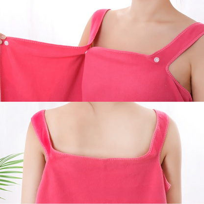 New Bath Towels Fashion Lady Wearable Fast Drying Magic Bath Towel Beach Spa Bathrobes Bath Skirt 골프샤워가운 여성