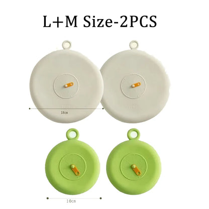 Reusable Self Sealing Lid Silicone Stretch Lids Universal Lid Silicone Bowl Pot Lid Silicone Cover Pan Cooking Food Fresh Cover