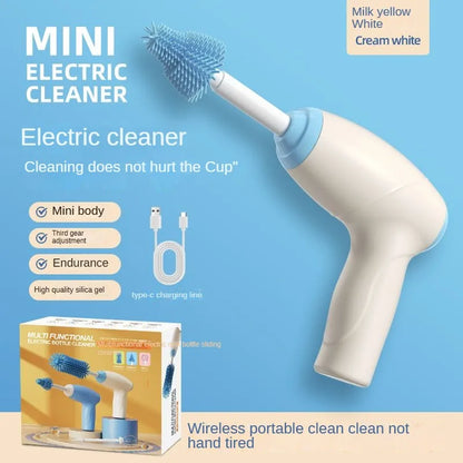 USB Handheld Blender, Silicone Brush, Electric Bottle Washing Machine, Wireless Egg Beater, Multi functional Food Mixing Blender