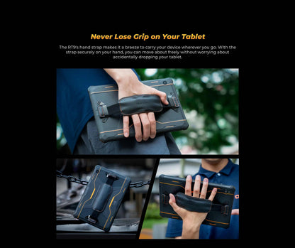 Oukitel RT9 4G Rugged Tablet 10.1" HD Display 24GB RAM 256GB Waterproof Tablet 11000mAh Battery Android 14.0 Tablet PC