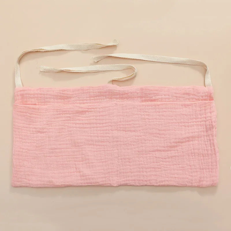 Portable Baby Crib Storage Bag Diaper Caddy Nappy Organizer Newborn Bed Headboard Diaper Storage Kids Baby Items Bedding