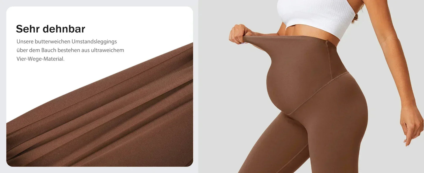 Maternity Leggings Spring, Summer and Autumn New Outer Wear Fashion Sports Yoga Shark Pants Special Belly Support Pregnant Women