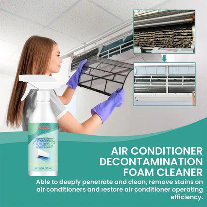 120ML Air Conditioner Foaming Cleaner Spray Deodorizer Professional Household Outside Machine Cleaning Foam Spray Deodorizer
