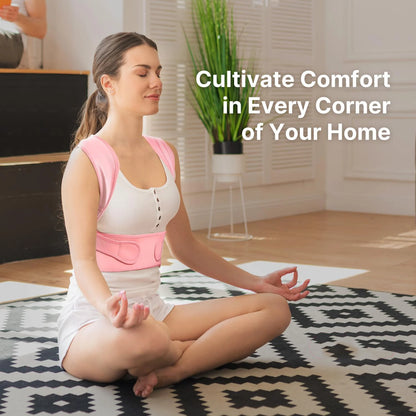 Posture Correct for Women: Shoulder Straightener Adjustable Full Back Support Upper&Lower Back Relief Pain，Sport Back Brace