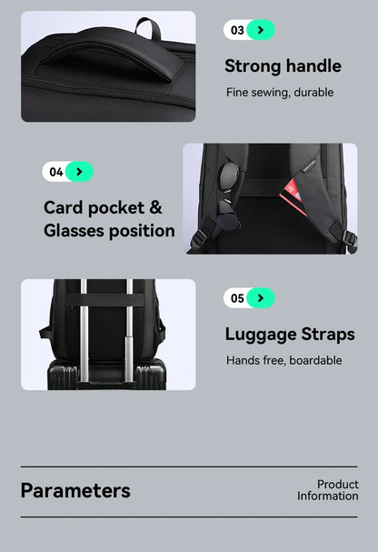 Mark Ryden business backpack 23L bookbags school backpack back to school backpack student back to school supplies