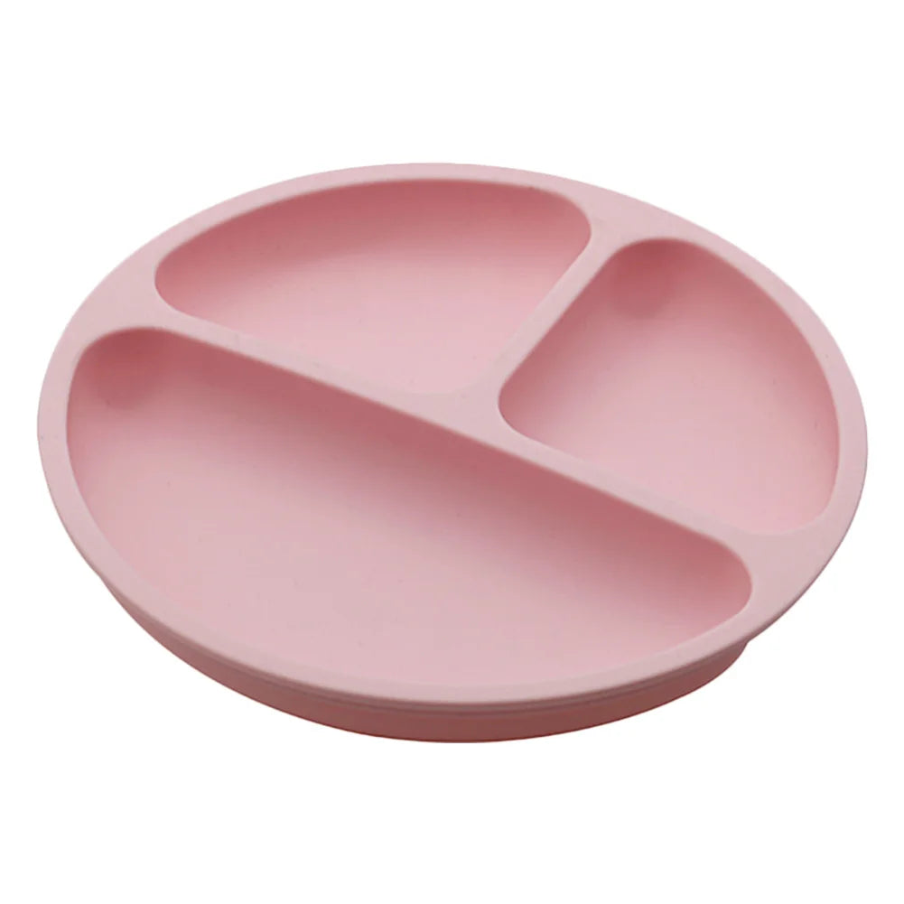 Baby Bowls Plates Spoons Silicone Suction Feeding Food Tableware BPA Free Non-Slip Baby Dishes Crab Food Feeding Bowl for Kids