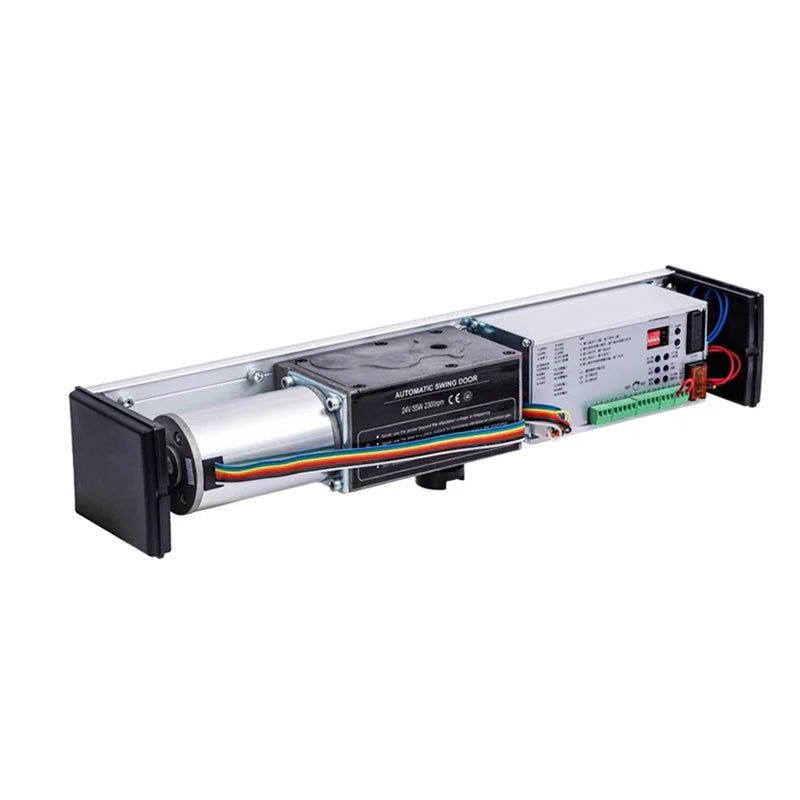 Smart Home Automatic Swing Door Opener Closer Electric Garage Gate Operator Optional Sensor Remote Control Big Gate Motor