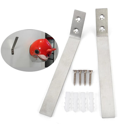 Stainless Steel Motorcycle Helmet Hook Racks Multipurpose Hook Hanger Home Luggage Holders Cabinet Shelf Wall Mount Hooks