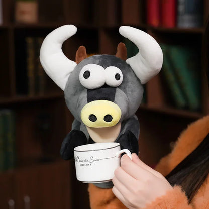 Stuffed Plush Animals Toys Hand Finger Puppet Kawaii Dolls Educational Baby Toys Learning & Education Monkey Tiger Children Gift