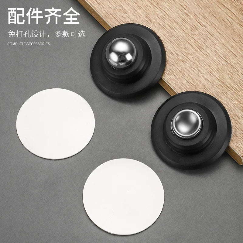 Rubber UFO magnetic door suction, indoor bedroom door, floor suction, door stopper, door handle protector