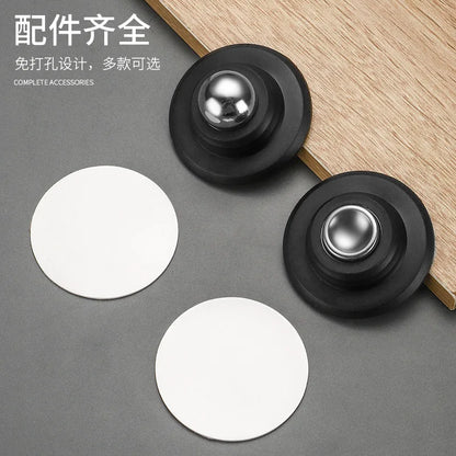 Rubber UFO magnetic door suction, indoor bedroom door, floor suction, door stopper, door handle protector