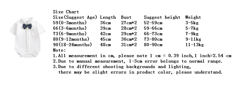 Baby Boys Clothes Infant White Long/Short Sleeve Shirt Lapel Bodysuits Detachable Bow Tie 0-24 Months Newborn Baby Blouses