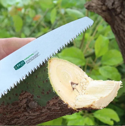 LAOA Quick folding saw, adjustable angle, waist hanging hand saw, woodworking saw, camping saw, hand board garden saw