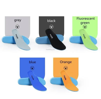 Sports Shock-Absorbing Insoles Soft Breathable Deodorant Cushion Shoe Inserts Running Anti-slip Template for Men Women Insole