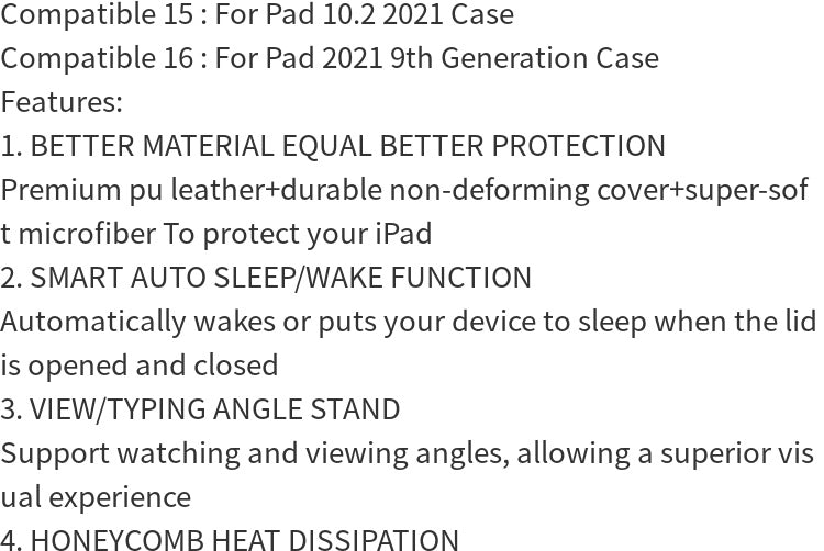 TBTIC Tablet For IPad Case Air 5 4 10.9 Pro 11 10th Funda 9th 8th 7th Generation 10.2 6th 5th 9.7 Mini 6 5 4 Air 3 10.5 Cover