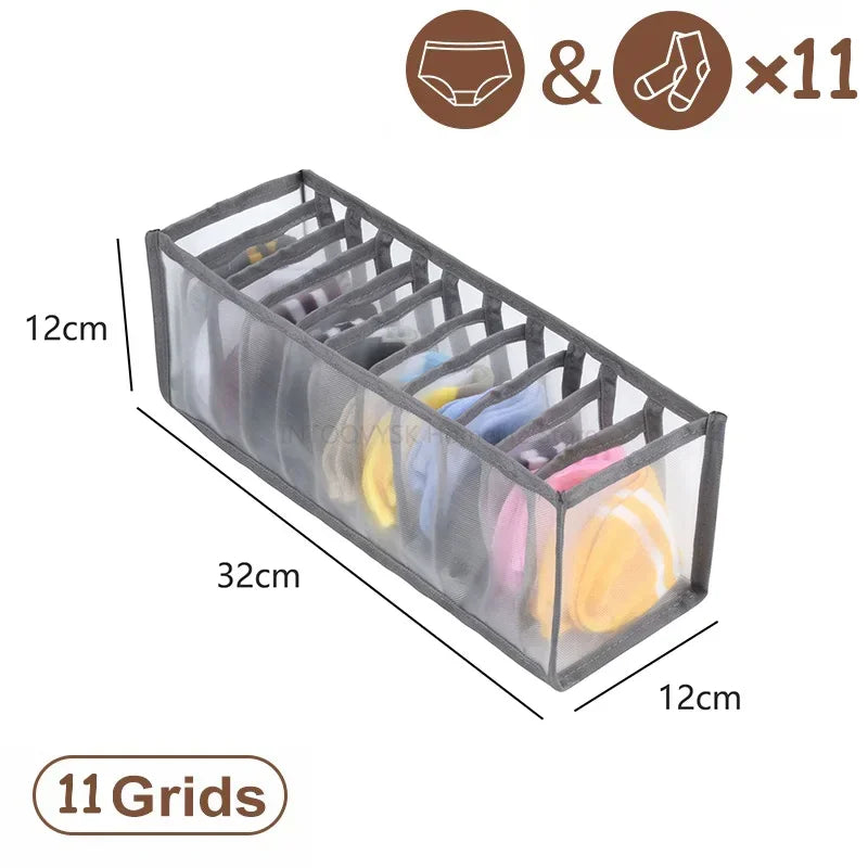 Closet Organizer Underwear Organizer For Wardrobe Clothes Organizers Cabinets Drawer Organizers Bra Socks Storage Organizer Box
