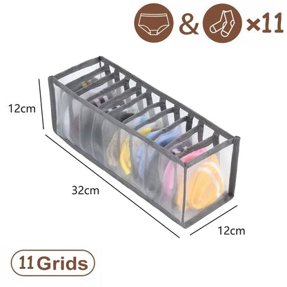 Closet Organizer Underwear Organizer For Wardrobe Clothes Organizers Cabinets Drawer Organizers Bra Socks Storage Organizer Box