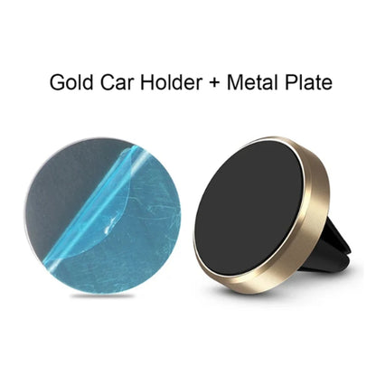Magnetic Car Phone Holder Air Vent Mount Universal Mobile Smartphone Stand Bracket Magnet Support Cell Holder For Phone In Car
